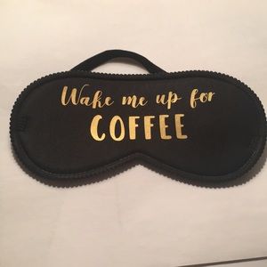 Wake Me Up for Coffee Sleep Mask ☕️ - NEW